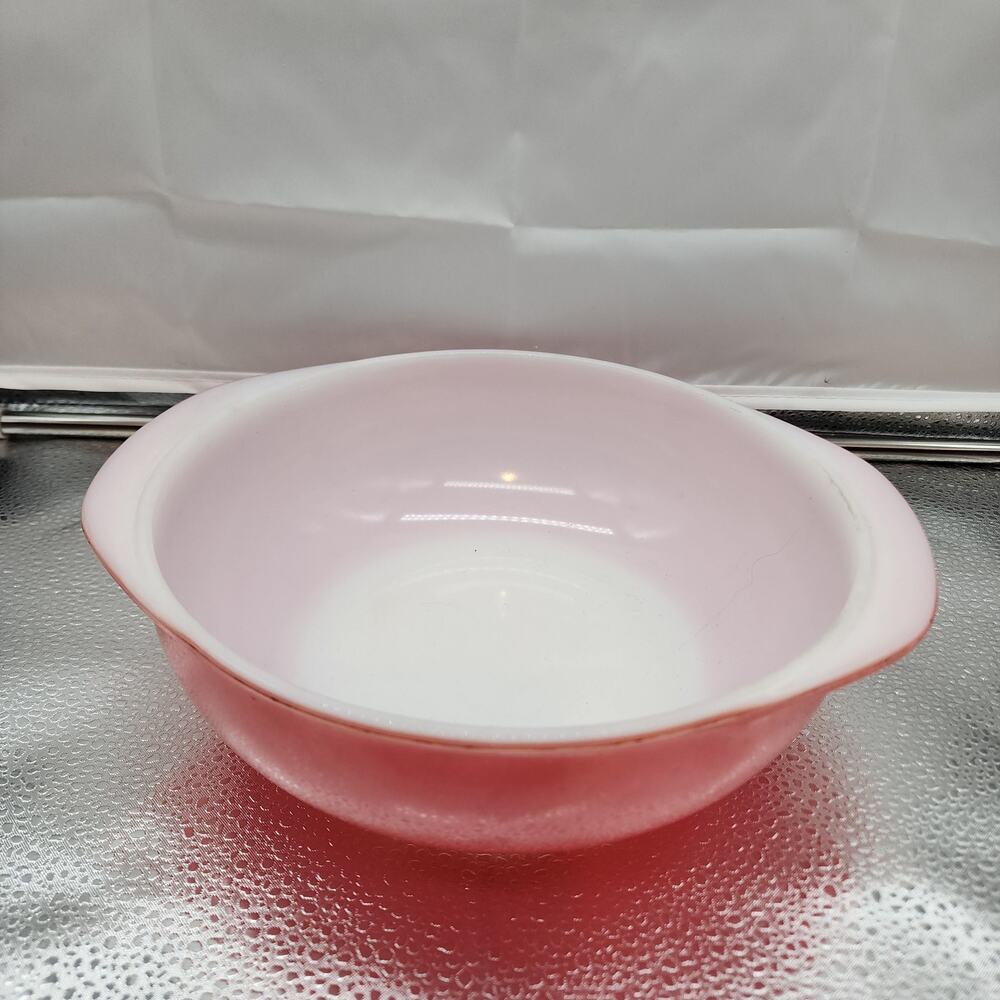 Vintage Pyrex Pink Flamingo Casserole Dish Mixing Bowl Round 2 Qt #024 NO LID